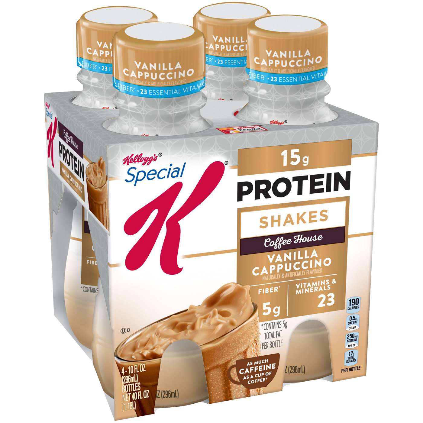 Kellogg's Special K Protein Shakes Vanilla Cappuccino; image 3 of 4