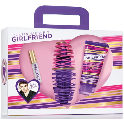 justin bieber girlfriend perfume set