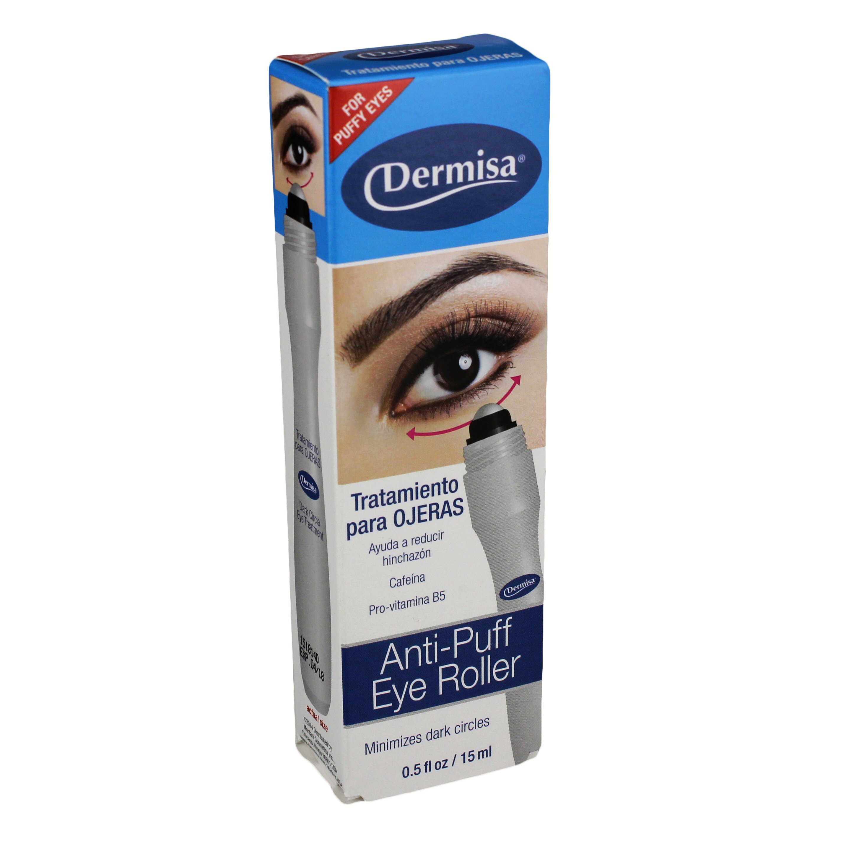 Dermisa AntiPuff Eye Roller Shop Eye Cream at HEB