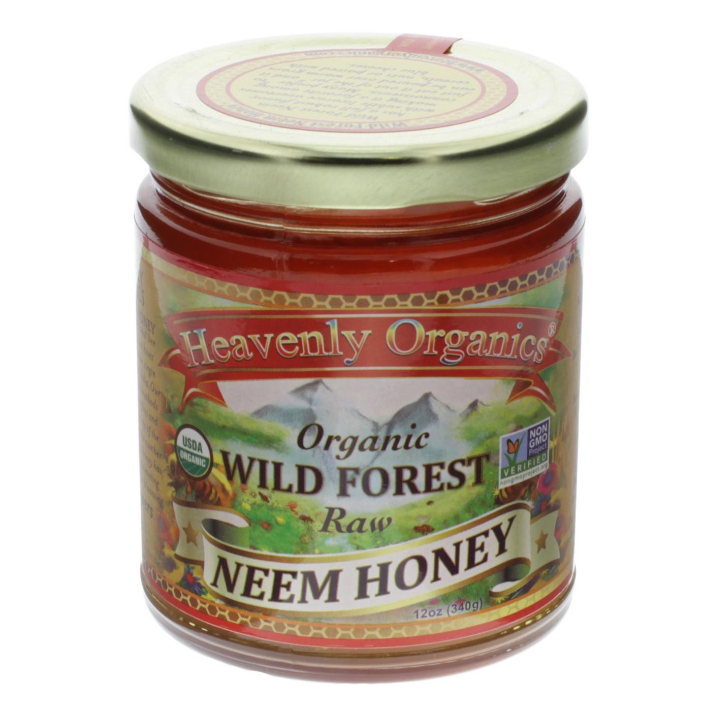 Heavenly Organics Wild Forest Raw Neem Honey; image 1 of 2