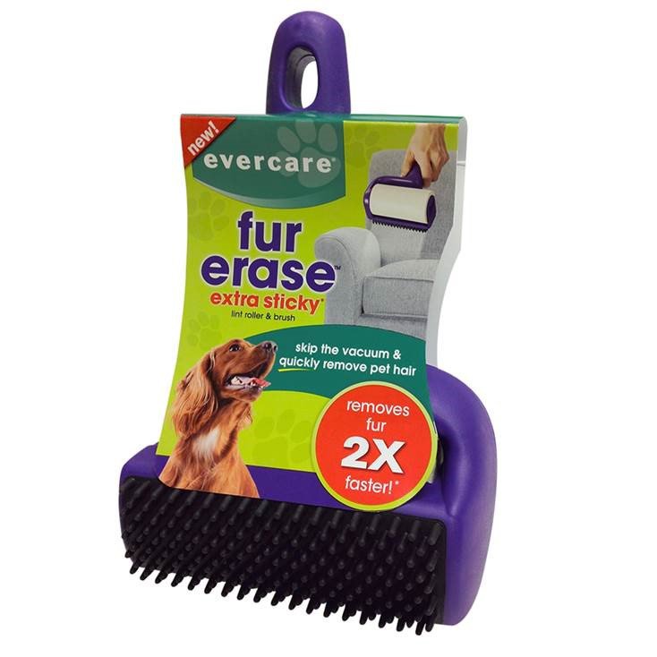 Evercare Fur Erase Extra Sticky Lint Roller and Brush Shop Lint
