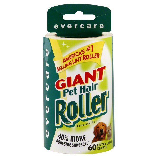 Evercare Giant 60 Sheet Pet Hair Roller Refill Shop Lint rollers at HEB