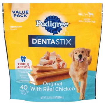 Pedigree Dentastix Large Breed Dog Treats - Original Flavor