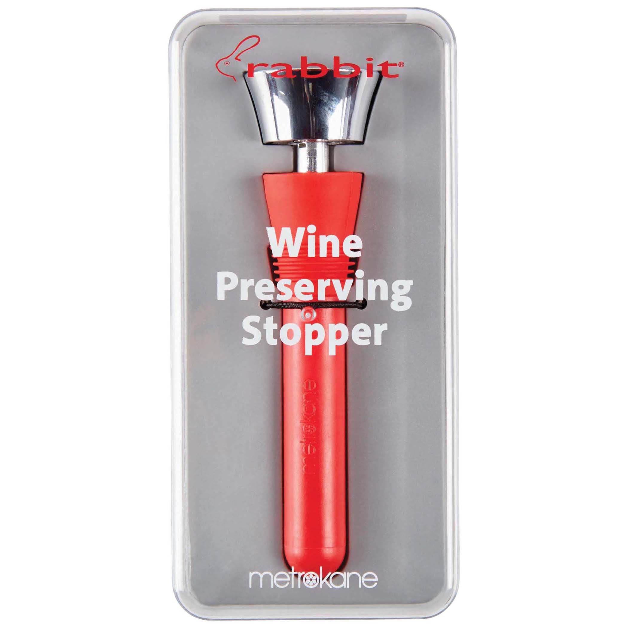 Metrokane Rabbit Wine Preserving Stopper Shop Bar Tools at HEB