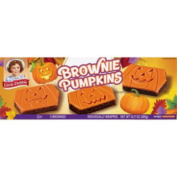 Little Debbie Halloween Pumpkin Brownies, 5 ct