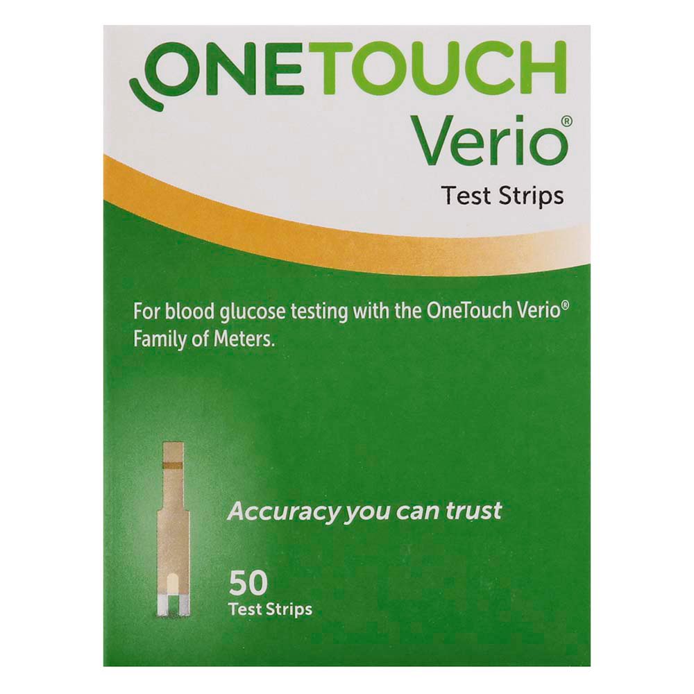 One Touch Verio Test Strips - 100 Ea 