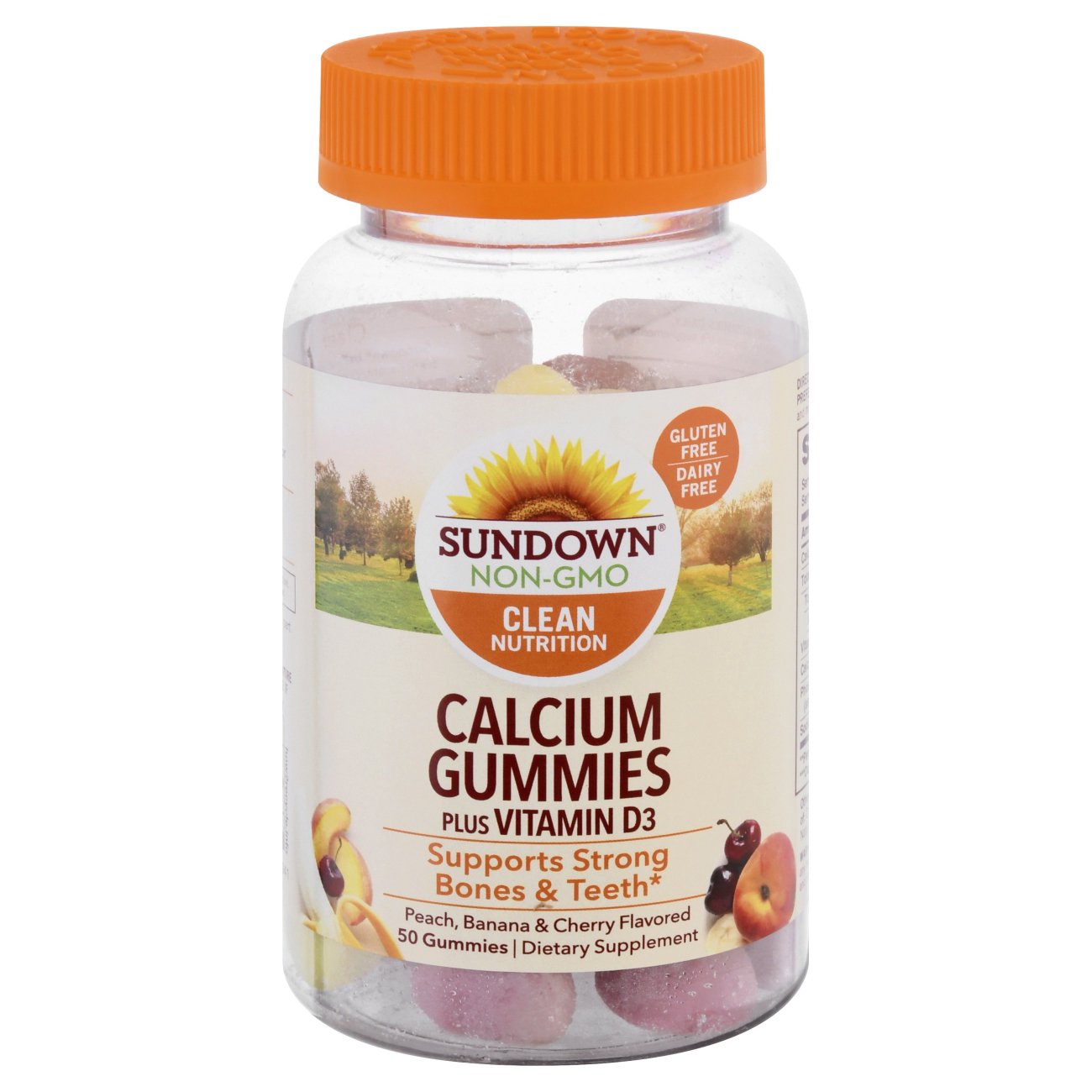 Sundown NonGMO Calcium Gummies with Vitamin D3 Shop Minerals at HEB