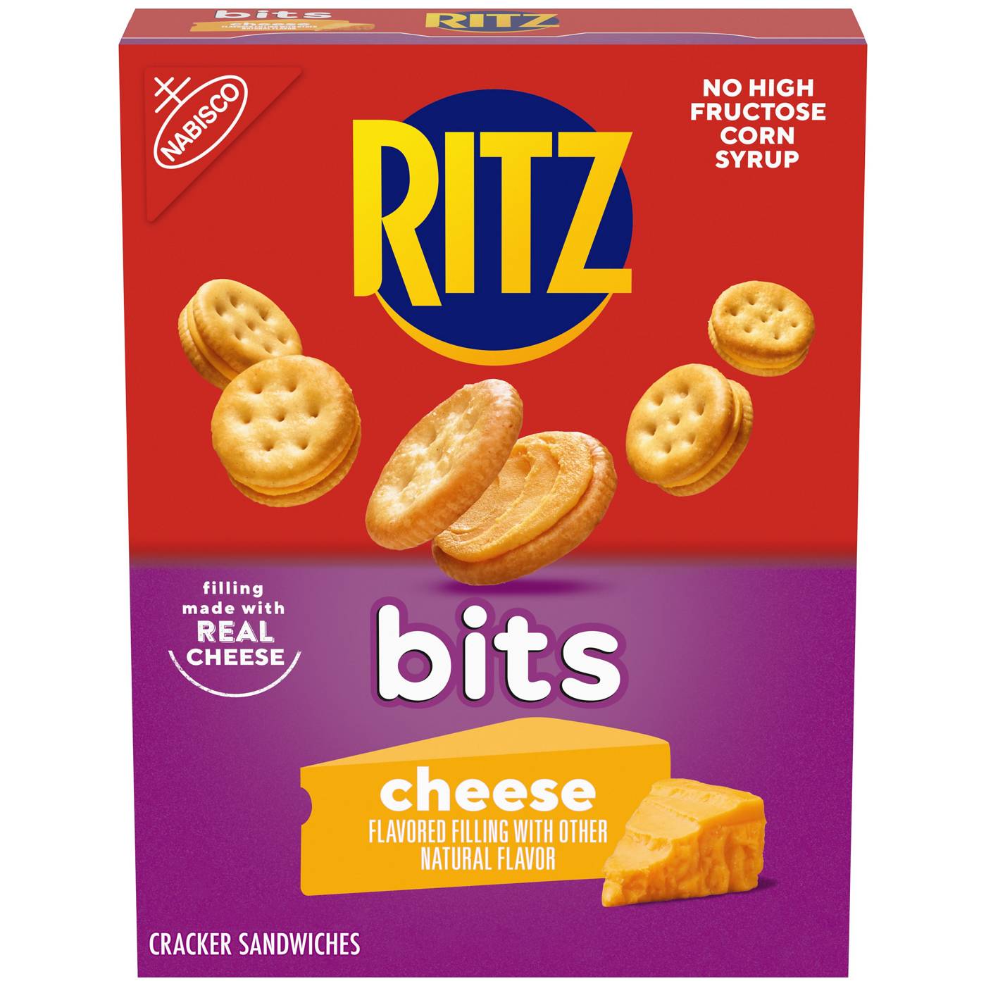 Ritz Bits Cheese Sandwich Crackers; image 1 of 9