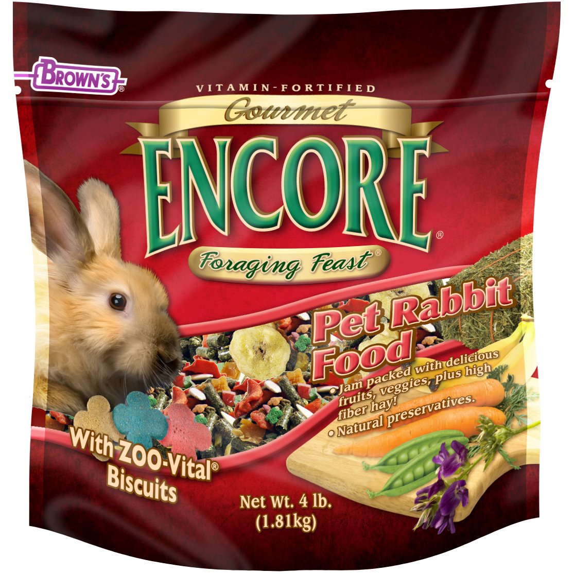 Brown's Gourmet Pet Rabbit Food Shop Small Animals at HEB
