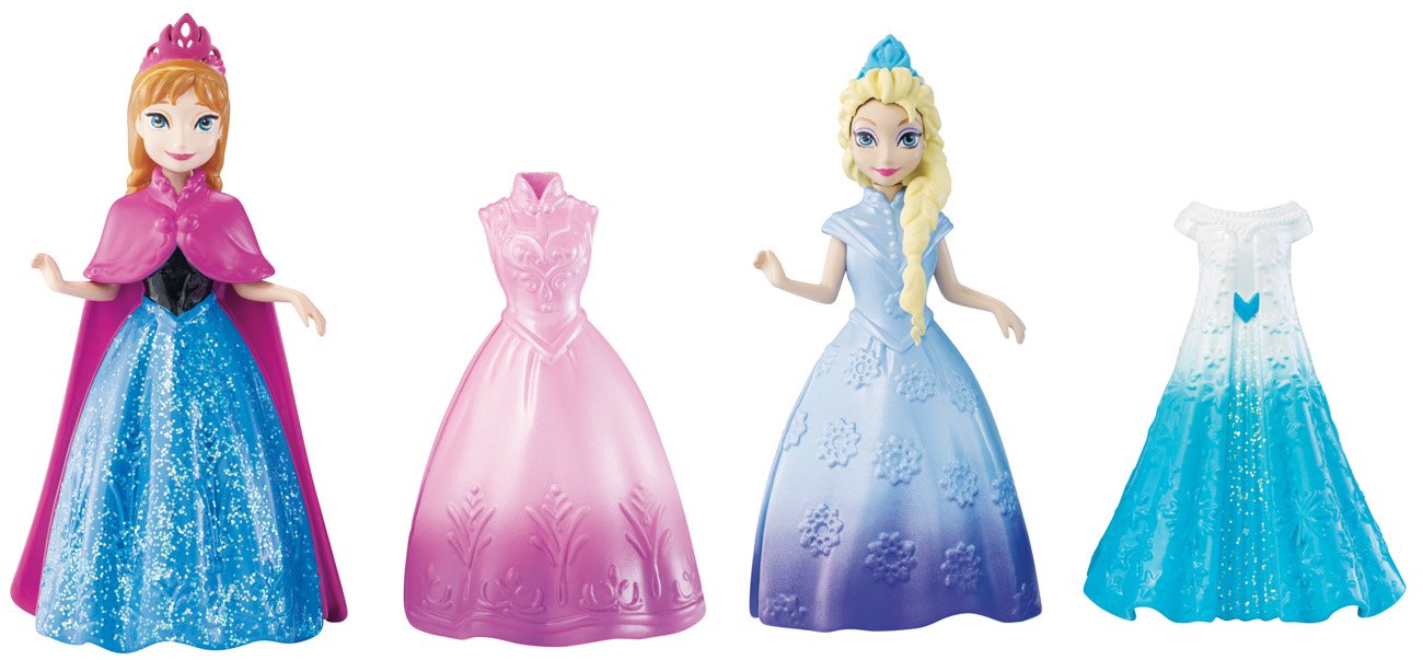 Frozen magic clip deals dolls