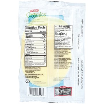 H-E-B Organics Provolone Sliced Cheese