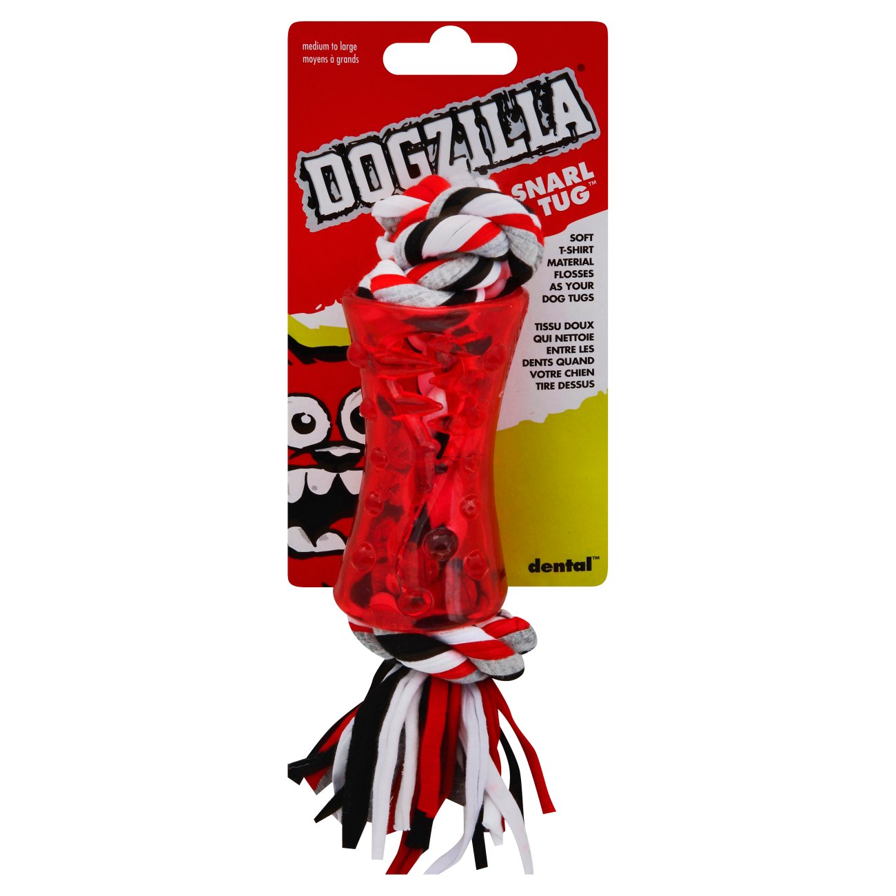 Petmate Dogzilla Medium Tee Tug - Shop Rope & Tug Toys at H-E-B