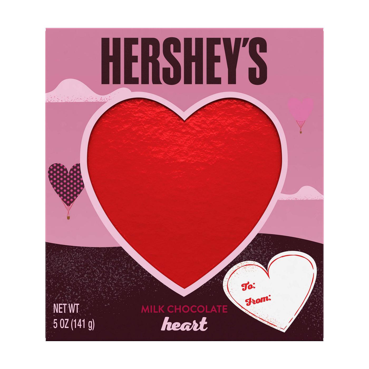 Hershey's Milk Chocolate Heart Valentine's Candy; image 1 of 7