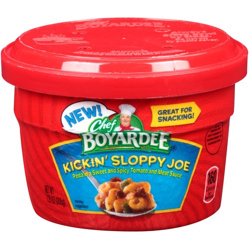 Chef Boyardee Kickin Sloppy Joe Shop Pantry Meals at HEB