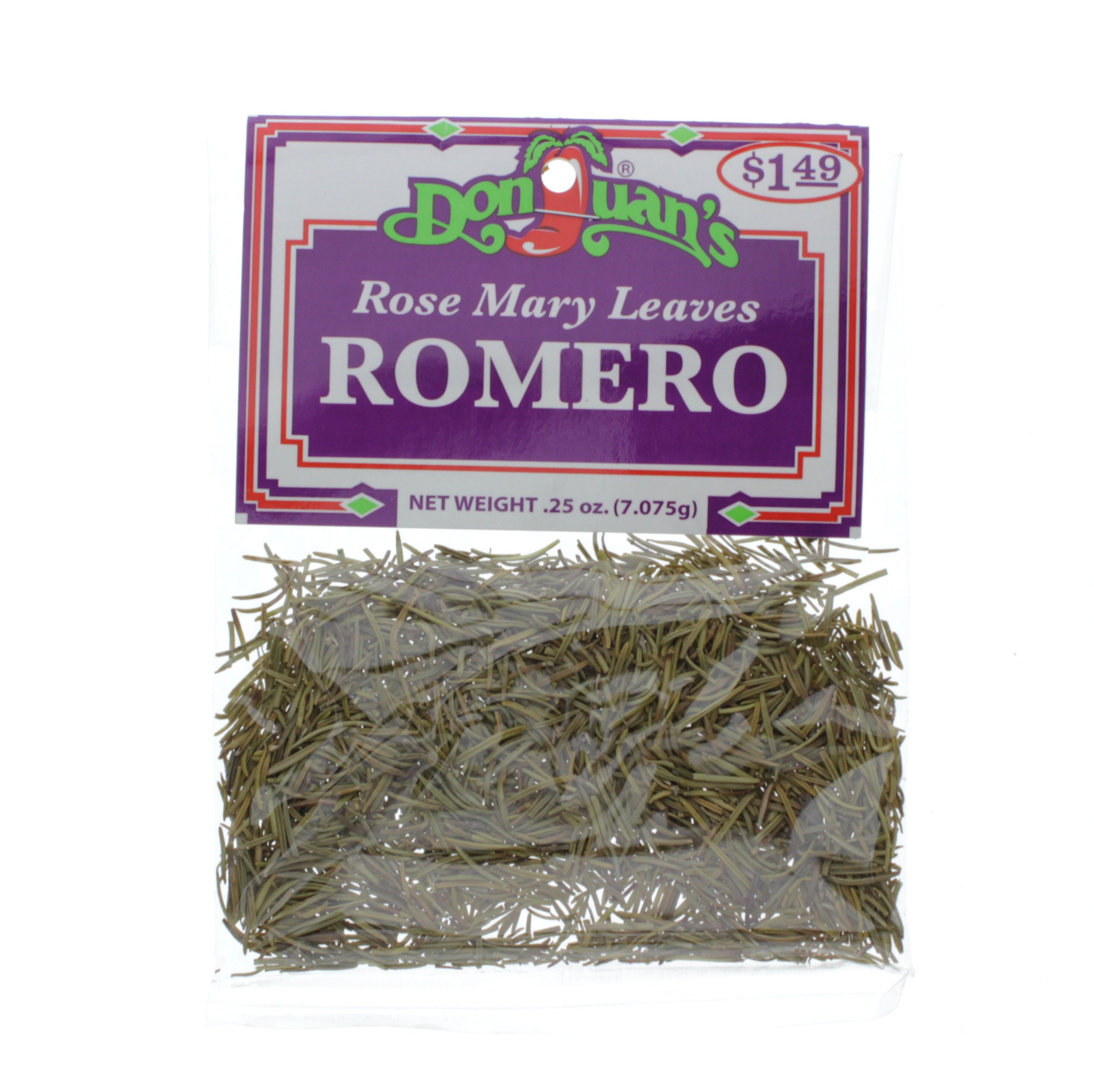 Don Juan's Romero Rosemary Leaves Shop Herbs & Spices at HEB