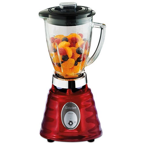 Americana Mason Jar Blender Red