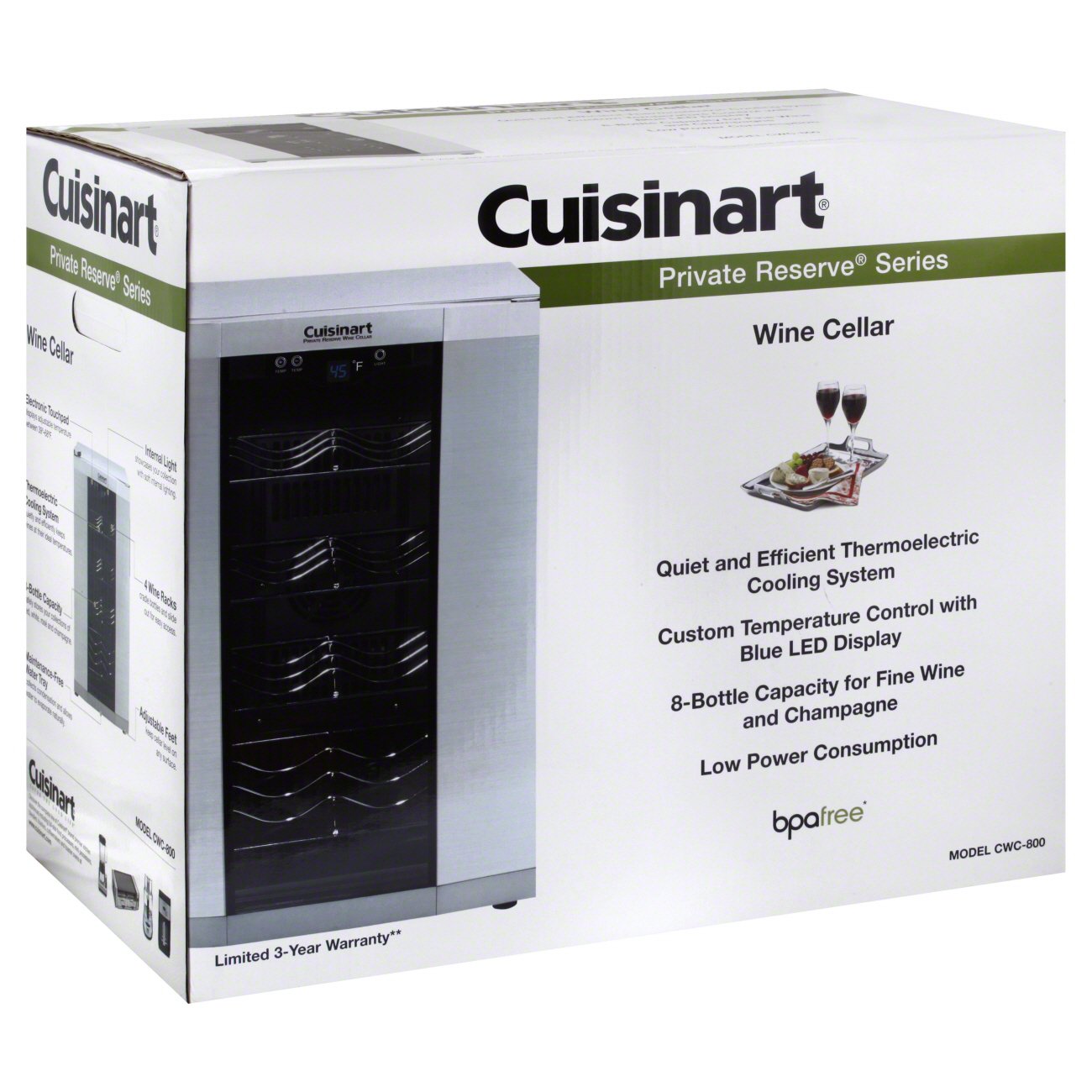 Cuisinart Private Reserve Wine Cellar Shop Bar Tools at HEB