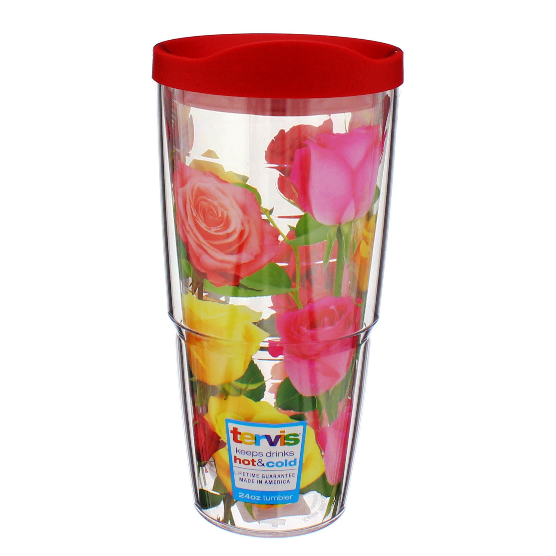 Tervis Coming Up Roses Tumbler with Lid - Shop Travel & to-go at H-E-B