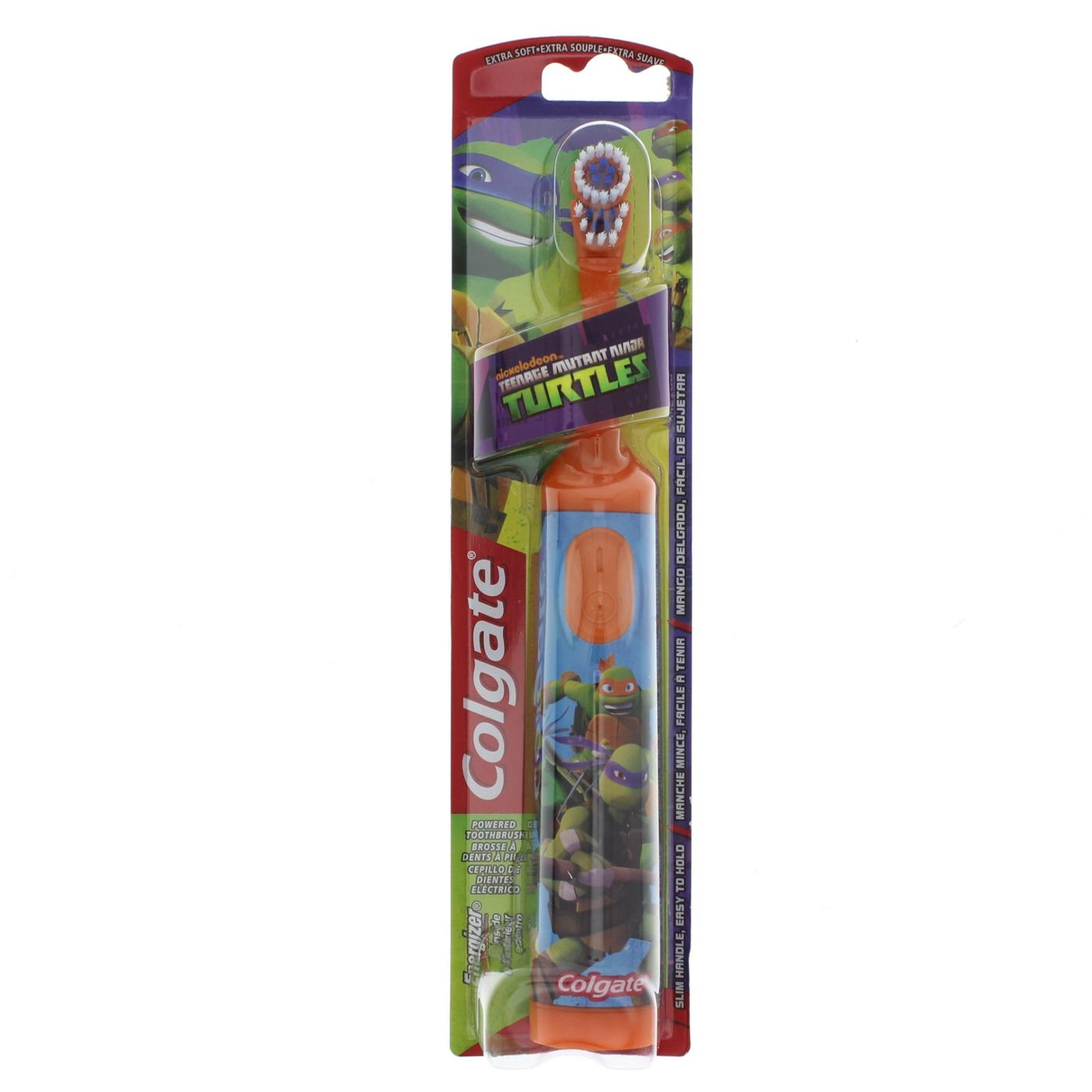 Colgate Teenage Mutant Ninja Turtles Powered Toothbrush, Compact