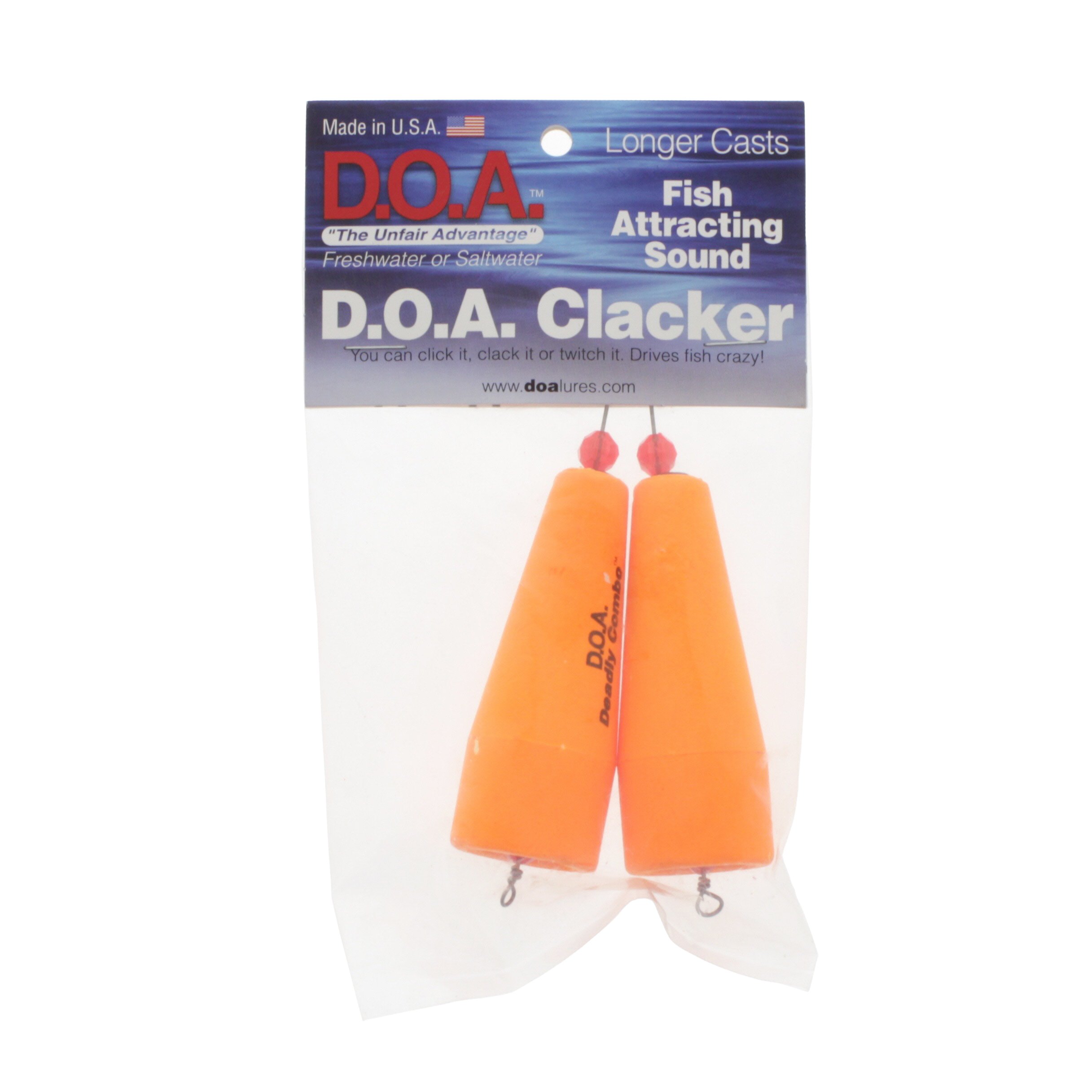 D.O.A. Pop'N Float Clackers - Shop Fishing at H-E-B