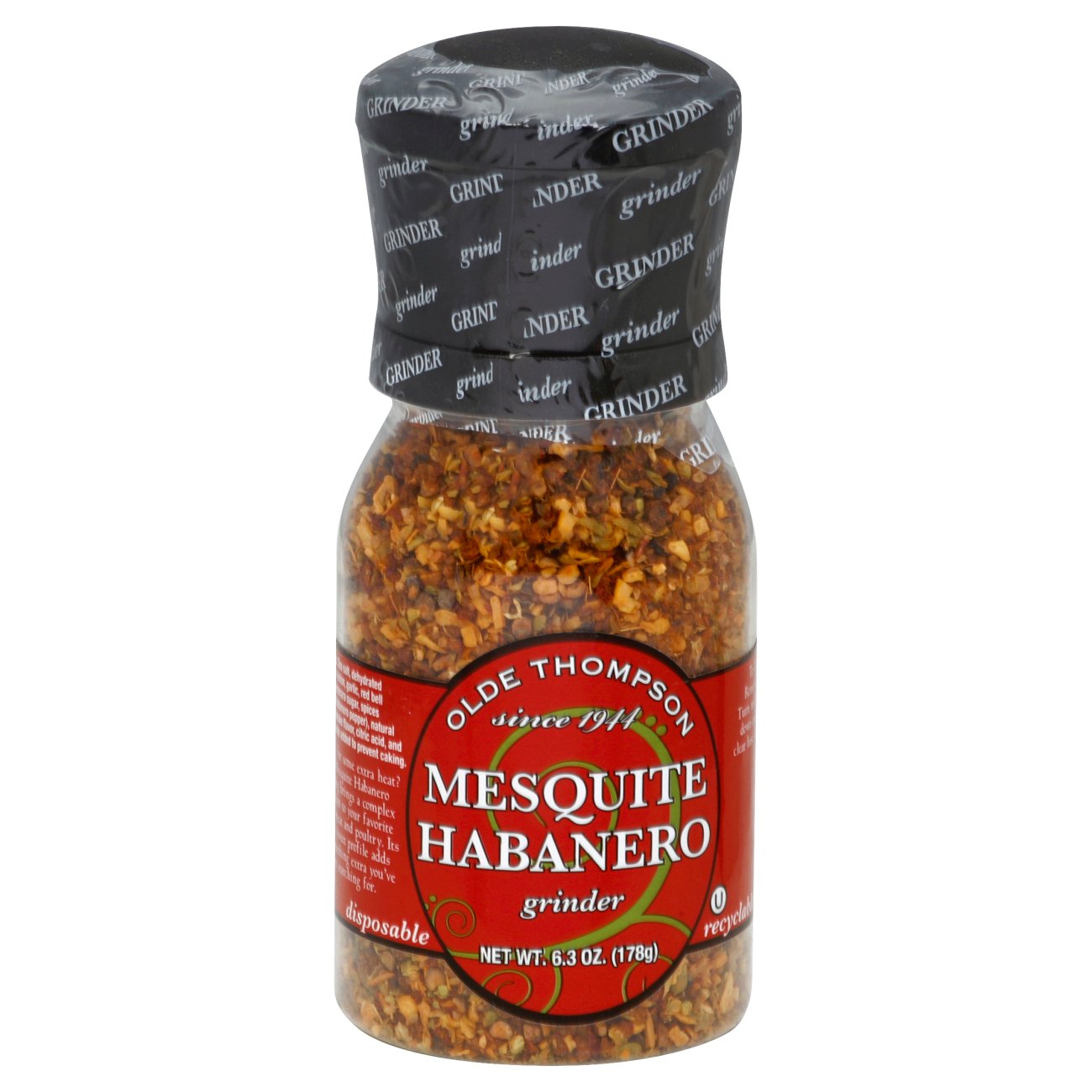 Olde Thompson Mesquite Habanero Seasoning Grinder Shop Spice Mixes at
