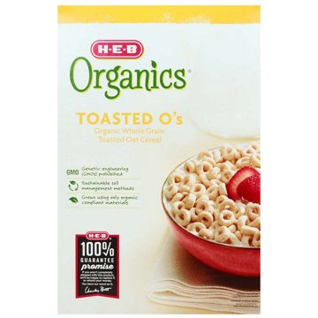 H-E-B Organics Toasted O's Cereal