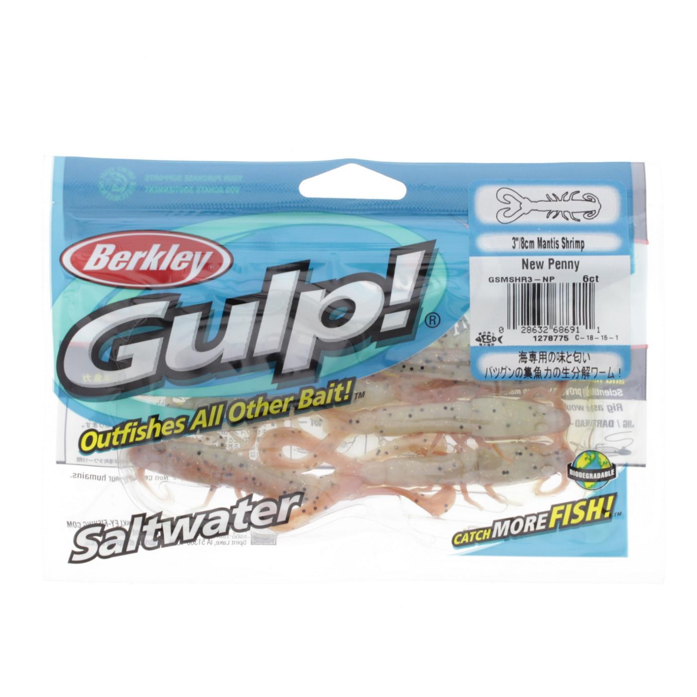 Berkley 3 Inch Orange Gulp Man Shrimp Lure - Shop Fishing at H-E-B