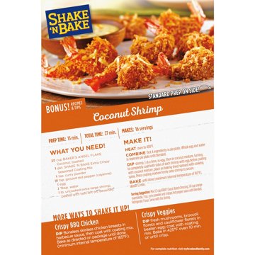 Shake 'N Bake Extra Crispy Seasoned Coating Mix, 2 ct