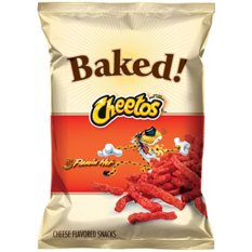 Cheetos Baked Flamin' Hot Cheese-Flavored Snacks, 7.6 oz | Joe V's