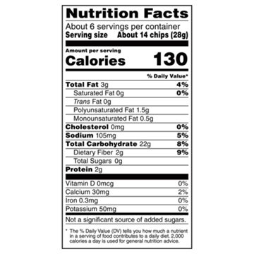Tostitos Oven Baked Scoops Tortilla Chips, 6.25 oz