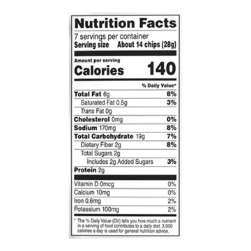 SUNCHIPS 100% Whole Grain Harvest Cheddar Chips, 7 oz