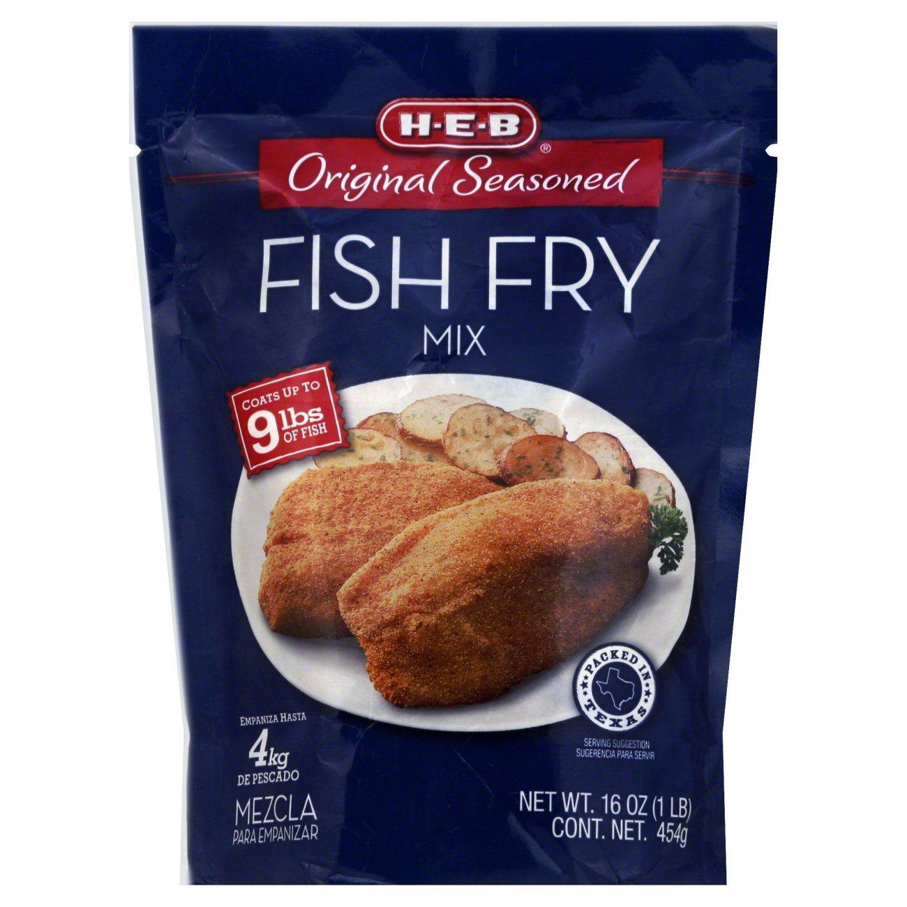 Louisiana Fish Fry Products Seasoned Fish Fry - Shop Breading & Crumbs at  H-E-B