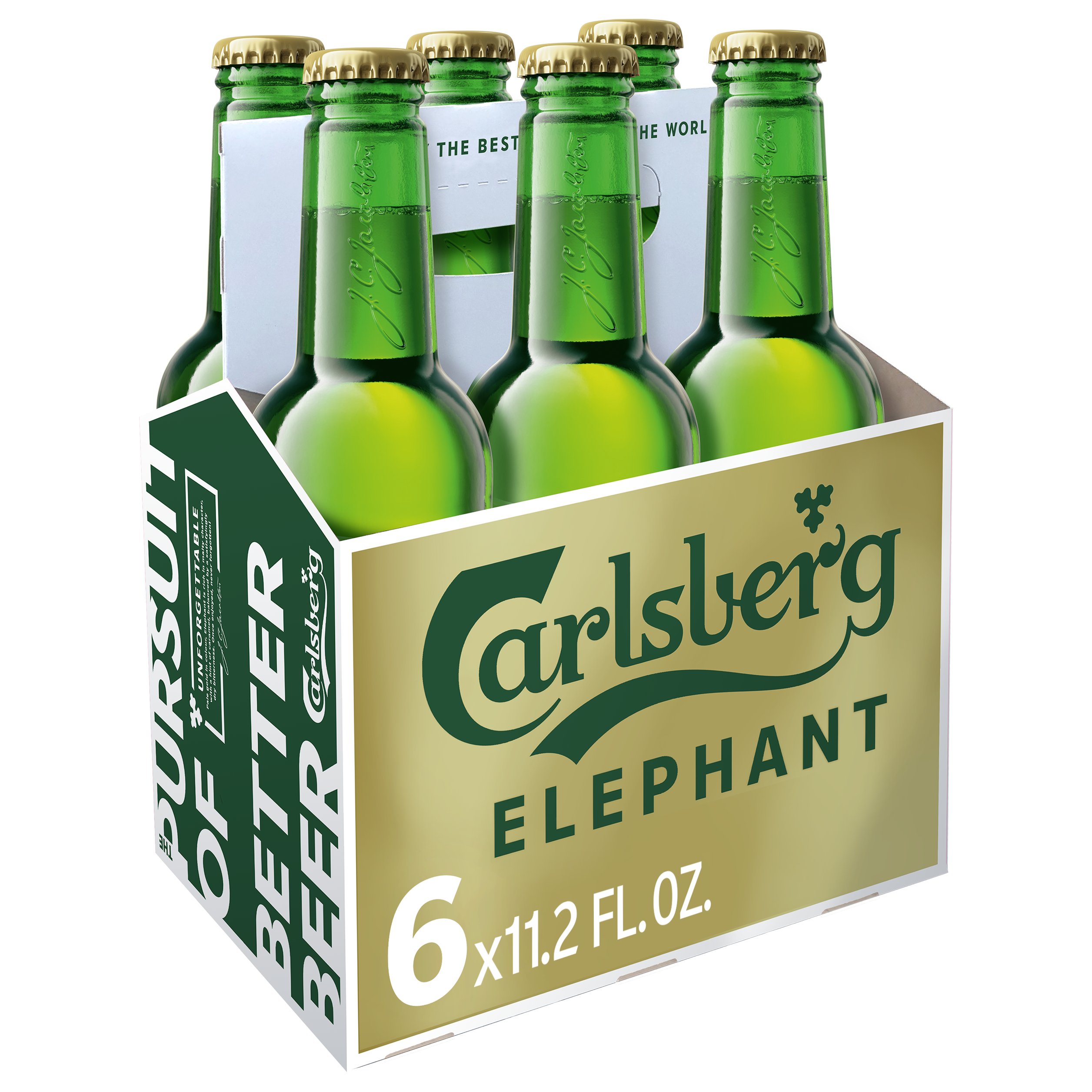 Carlsberg Elephant Beer 6 pk Bottles Shop Beer at HEB