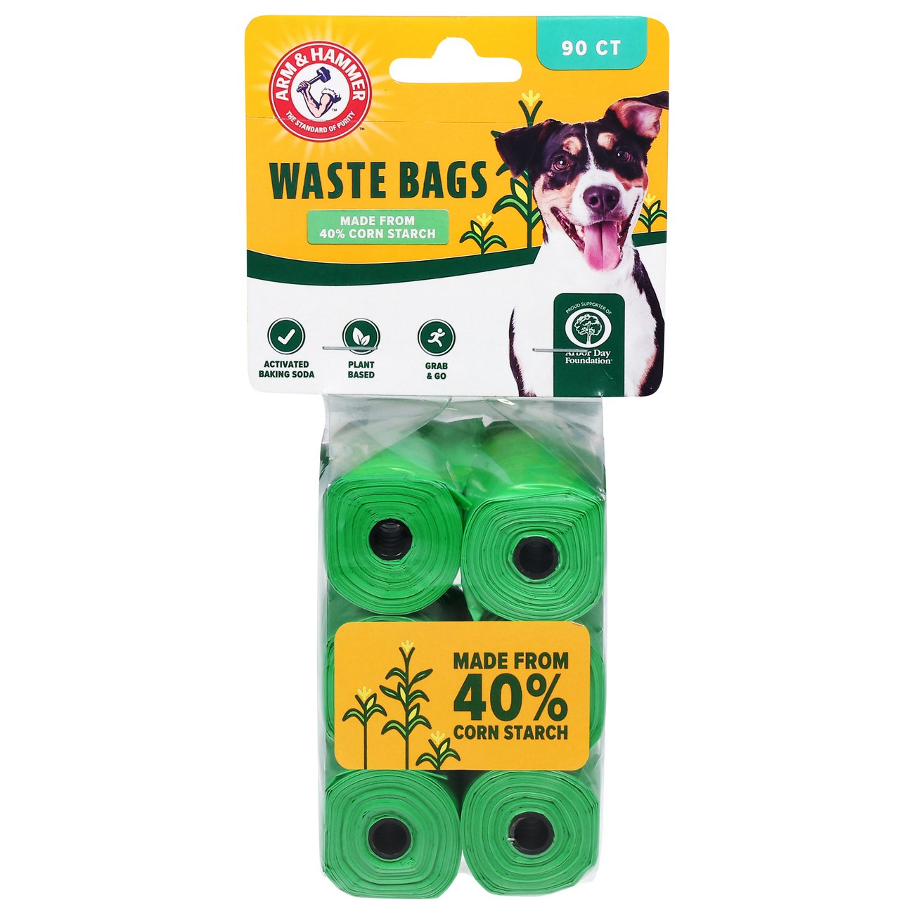 Arm & Hammer Cornstarch Dog Waste Bags