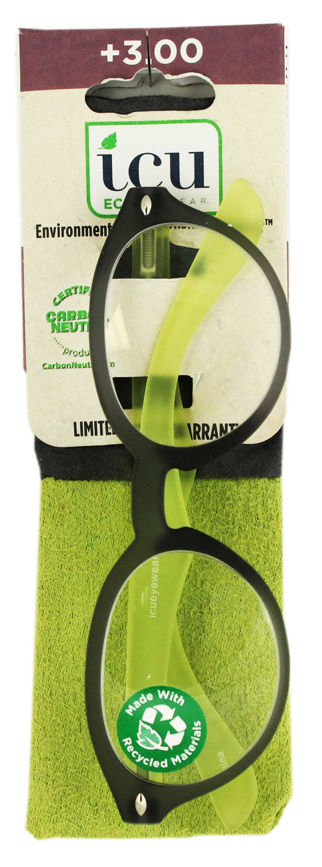 ICU Eyewear Women's Reading Glasses +3.00 Shop Eye & Ear Care at HEB