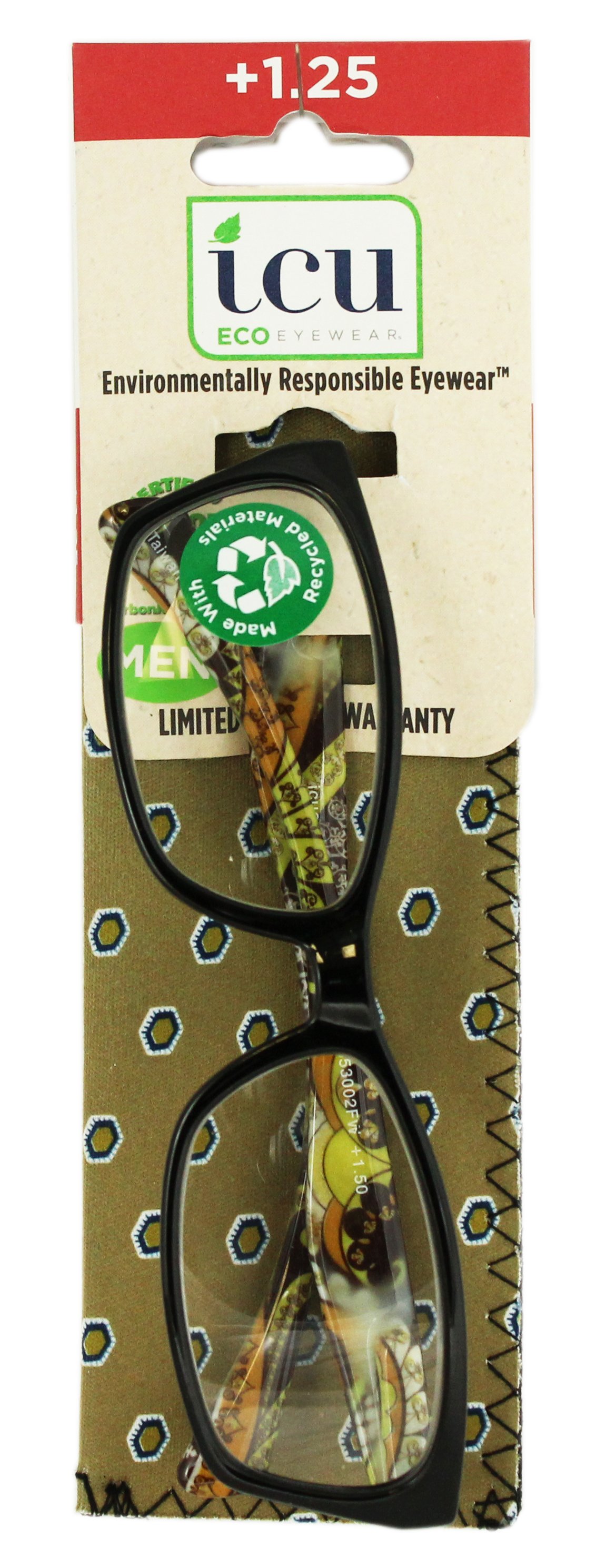 ICU Eyewear Men's Reading Glasses +1.25 Shop Eyewear & Accessories at