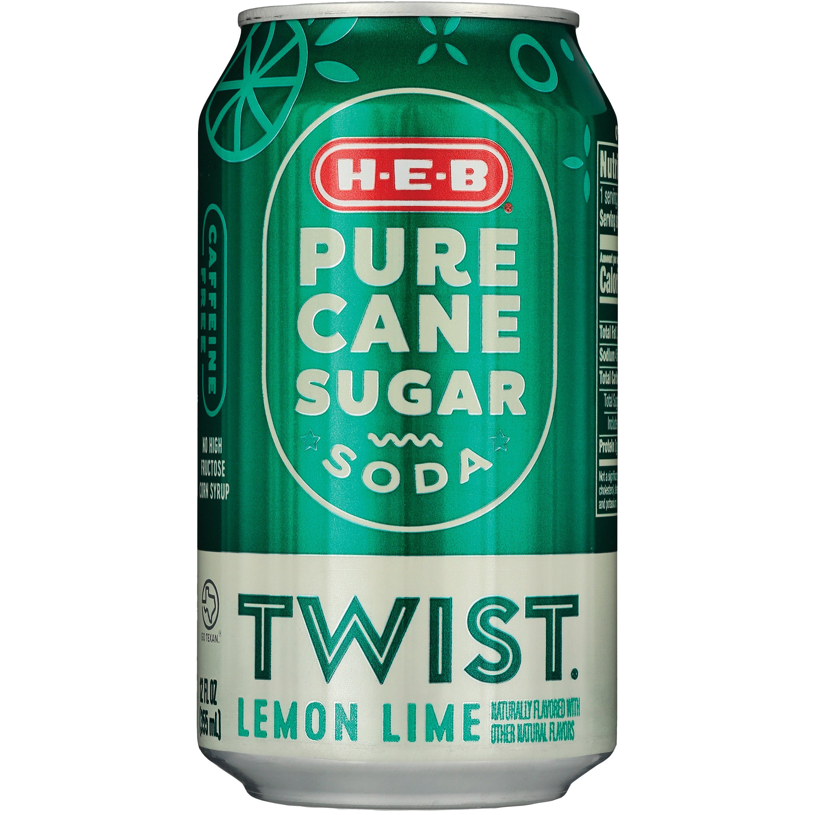 H-E-B Pure Cane Sugar Twist Soda - Shop Soda At H-E-B