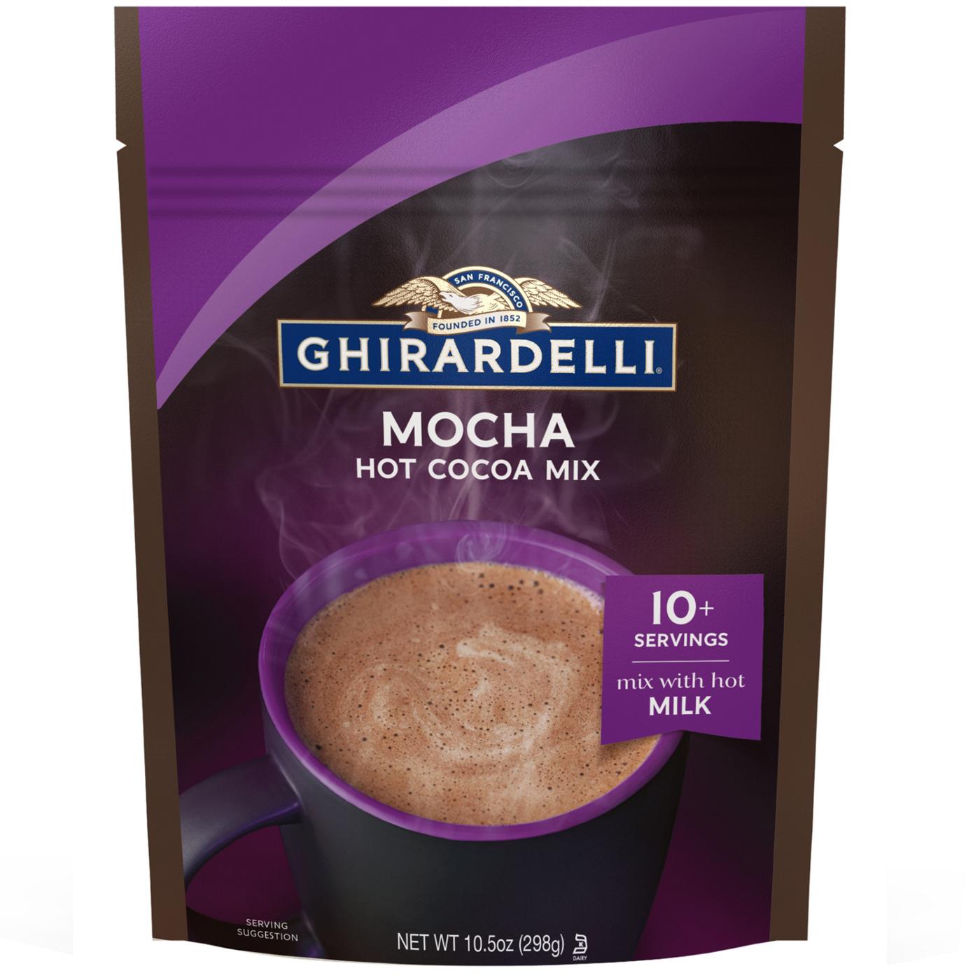 Ghirardelli Premium Chocolate Mocha Hot Cocoa Mix; image 1 of 2