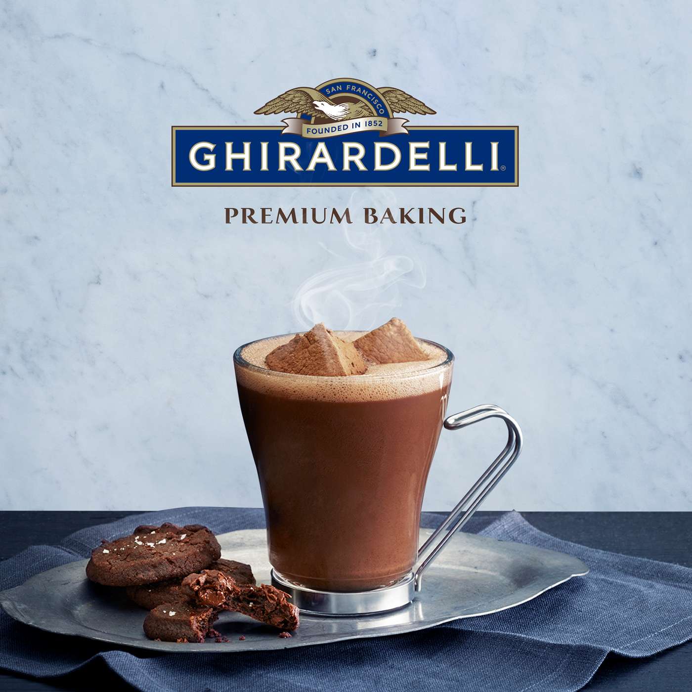 Ghirardelli Double Chocolate Premium Hot Cocoa Mix; image 3 of 7