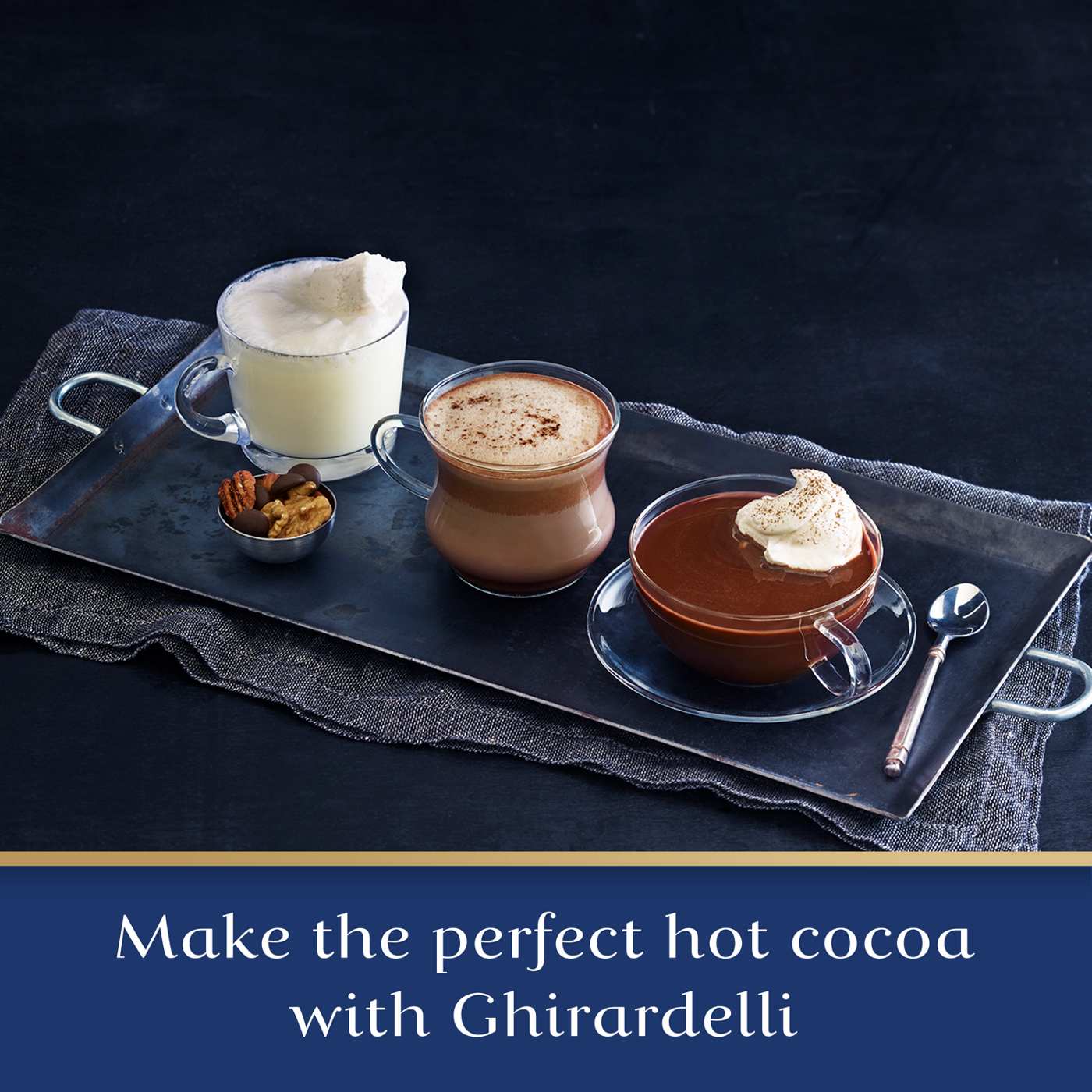 Ghirardelli Double Chocolate Premium Hot Cocoa Mix; image 4 of 7