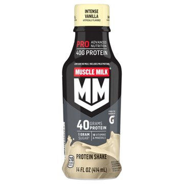 Muscle Milk 40g Protein Shake - Intense Vanilla, 14 oz