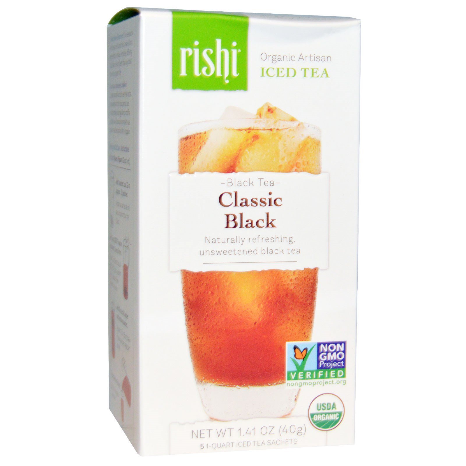 Rishi Organic Peach Black Iced Tea – Barista Underground