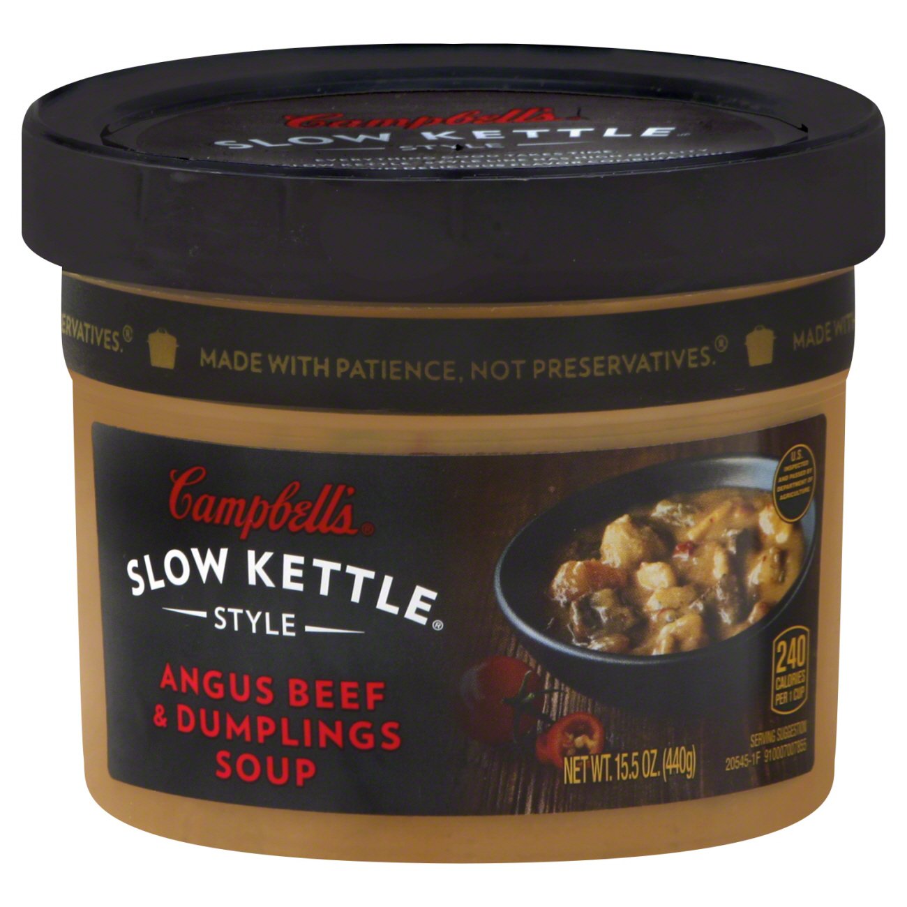 Campbell's Slow Kettle Style Angus Beef & Dumplings Soup Shop Soups