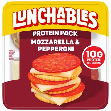 Lunchables Lunch Combinations Pepperoni & Mozzarella with Crackers, 2.3 oz
