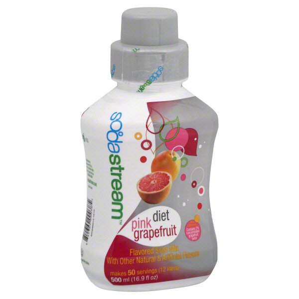 SodaStream Diet Pink Grapefruit Soda Mix Shop Water Filters at HEB