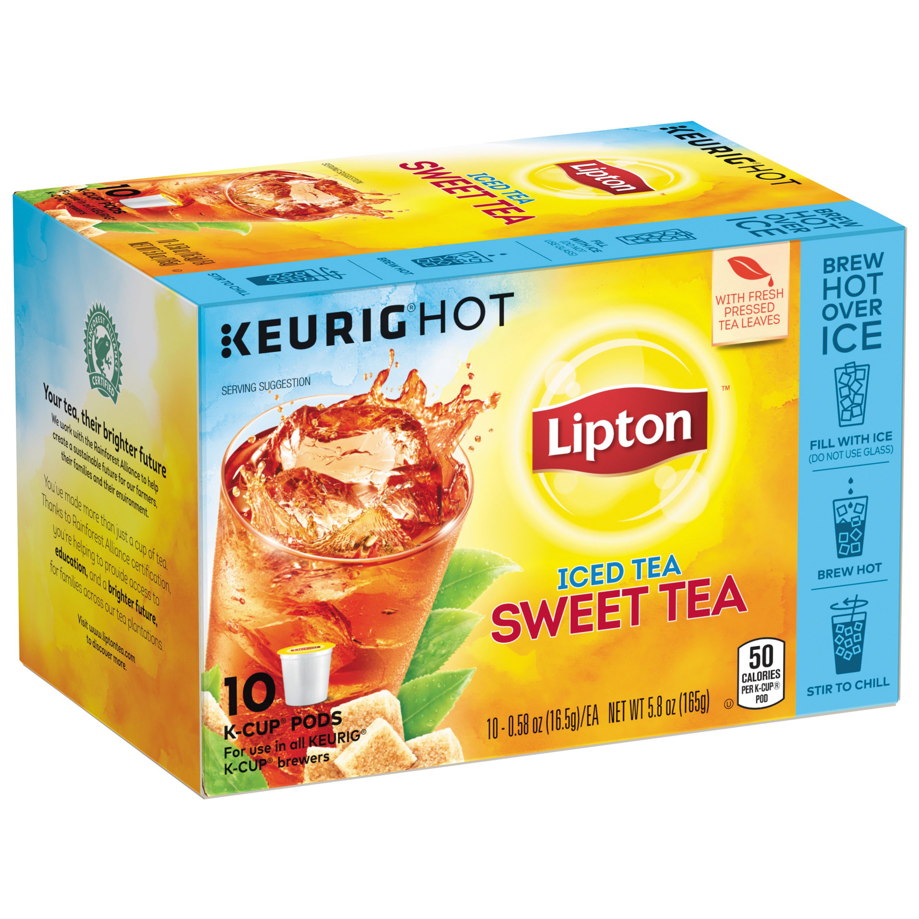 Lipton Southern Sweet Iced 24 Tea Classic K-Cup Pods