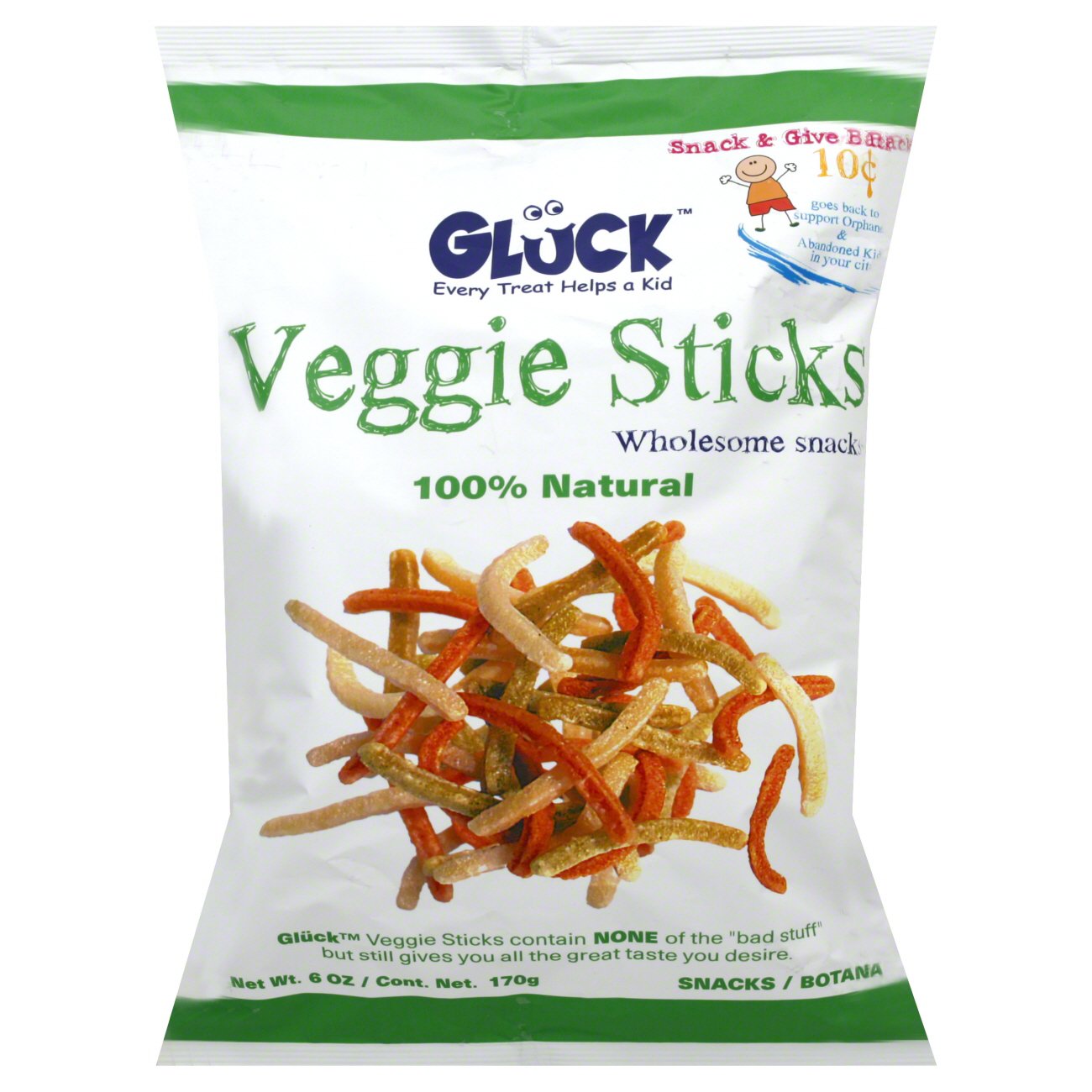 Gluck Veggie Sticks Shop Chips at HEB
