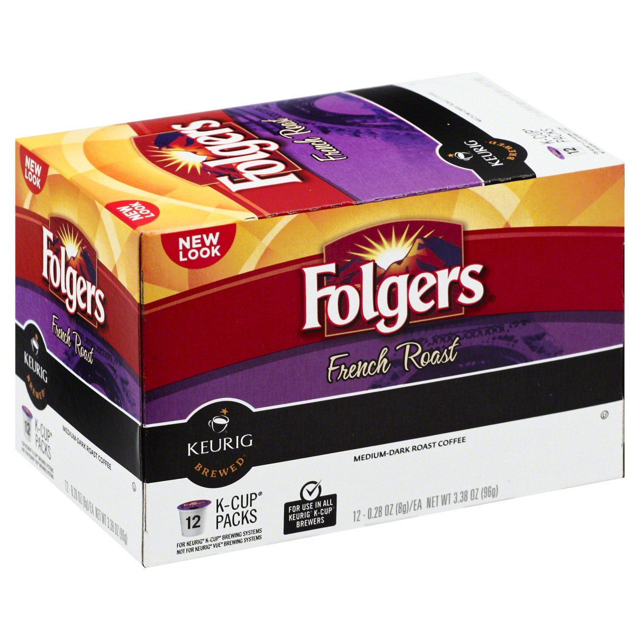 Folgers Gourmet Selections French Roast MediumDark Roast Single Serve