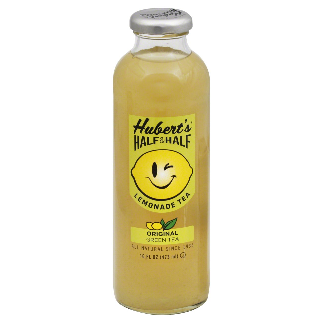 Hubert's Lemonade Half and Half Original Green Tea Lemonade Tea Shop