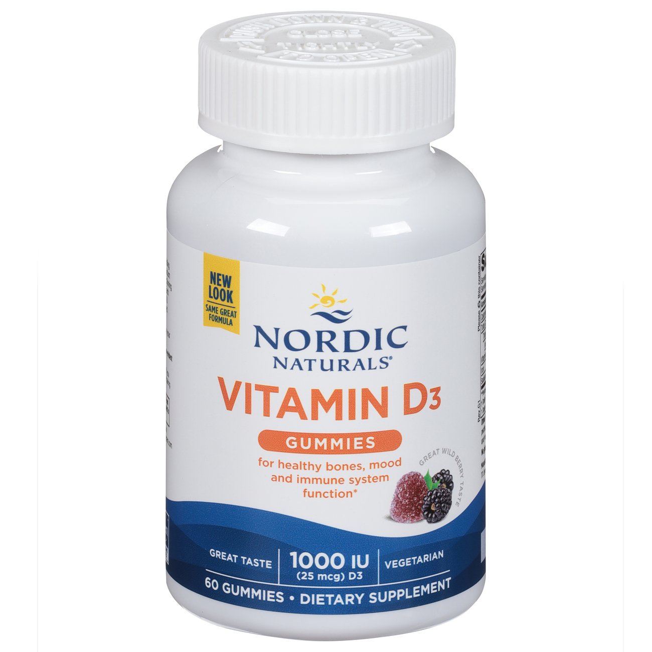Nordic Naturals Vitamin D3 Gummies 1000 IU Shop Multivitamins at HEB